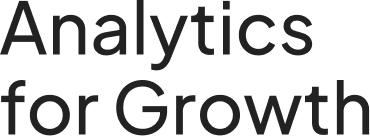 Analytics for Growth