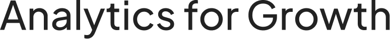 Analytics for Growth